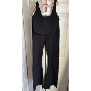 Aerie Offline Set - High-rise Flare Size M Pants & Matching Top in Size S